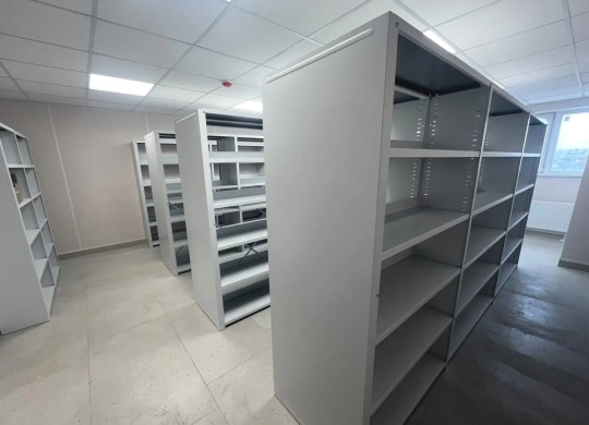 Двухсторонние архивные стеллажи